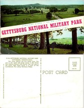 Pennsylvania(PA) Gettysburg National Military Park Seminary Ridge VTG Postcard - £7.39 GBP