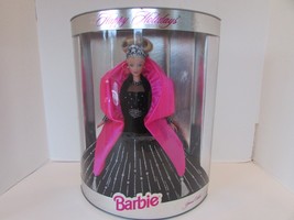 Mattel 20200 Happy Holidays Barbie 1998 New Pink Wrap Rare Misprint LotP - £30.71 GBP