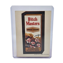 VINTAGE TOPPS 1970&#39;s WACKY PACKAGES STICKER CHEAP CIGARS DITCH MASTERS - $11.40
