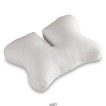 Hammacher Pillow Case for The Stomach Sleepers Side Pillow Slip Cover Sham White - £8.29 GBP