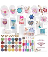 Resin Shaker Silicone Molds Pack Jewelry Supplies 133 Kits - £65.57 GBP