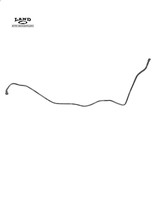 MERCEDES X166 GL-CLASS FUEL GAS GASOLINE PETROL TANK FEED LINE TUBE M278... - €42,10 EUR