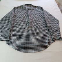 Pressbox Auburn Tigers Men’s Button Down Checkered Plaid Long Sleeved Shirt L image 2