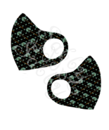 Face Mask 13b-Digital ClipArt-Art Clip-Gift Tag-Notebook-Invitations-Scr... - $91.86 MXN