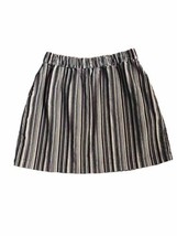 American Eagle Striped High Waisted Mini Skirt Velour Size Small Pull On... - £17.57 GBP