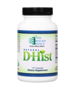 Ortho Molecular Natural D-Hist | 120 Capsules | Exp 12/22 - £35.37 GBP
