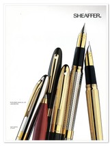 Sheaffer Crest Collection Pens Vintage 1993 Full-Page Print Magazine Ad - £7.57 GBP