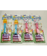 Lot of 4 Easter PEZ Candy Dispenser Bunny, Chick 3 Flavored Candies Happ... - €16,97 EUR