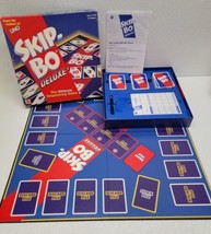 SKIP BO Deluxe Card Board Game 2001 COMPLETE Ultimate Sequencing Game - £20.14 GBP