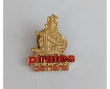 Vintage Pirates Be Here! Pirate Ship McDonalds Employee Lapel Hat Pin - $15.35
