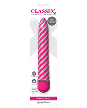 Classix Sweet Swirl Vibrator - Pink - $20.30