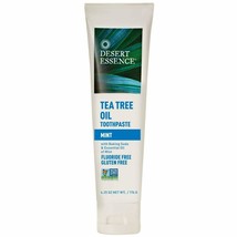 Desert Essence Tea Tree Oil Toothpaste - Mint - 6.25 Oz - Refreshing Taste - ... - £8.87 GBP