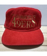 Vintage San Francisco 49er’s corduroy Rare Zipper Back Red Golf Style NF... - €34,24 EUR