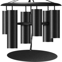 Windchimes Outdoors, 32 Inches Deep Tone Metal Wind Chimes with 6 Thicke... - $29.77