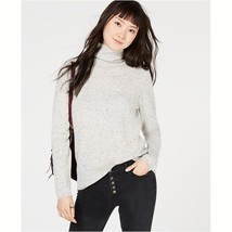 Charter Club Pure Cashmere Turtleneck Sweater, Ice Grey Heather, Size S - $68.31