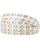 BTF-LIGHTING RGBW RGBCW White WS2812B 16.4ft 5m 60leds Pixels Flexible 4... - $562.55 MXN