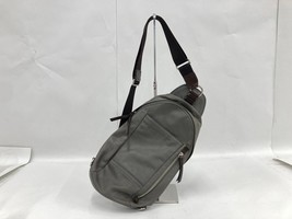 COACH body bag crossbody leather Gray Coach - $1,670.59 MXN