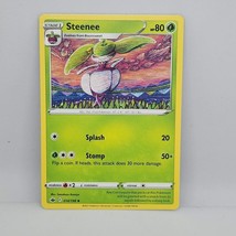 Pokemon Steenee Chilling Reign 14/198 Uncommon Stage 1 Grass TCG Card - $1.14