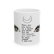 Inspirational Quotes Ceramic Mug, Born to Stand Out Motivational Coffee Cup - $265.45 MXN+