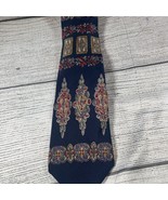 Bill Blass Blue and Red Paisley Ties - $10.00