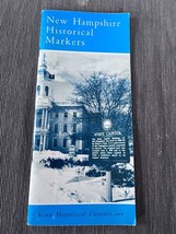 New Hampshire Historical Markers 1971 brochure - £13.72 GBP