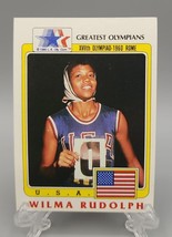 Wilma Rudolph 1983 Greatest Olympians Team USA Sports Card - £2.47 GBP