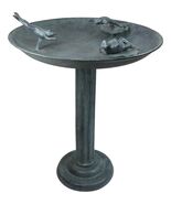 26&quot; Tall Aluminum Whimsical Trio Diving Frogs In Pond Bird Bath Or Feede... - €292,16 EUR