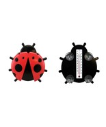 Dependable Industries Indoor Outdoor Ladybug Shape Thermometer with Suct... - $11.90 CAD