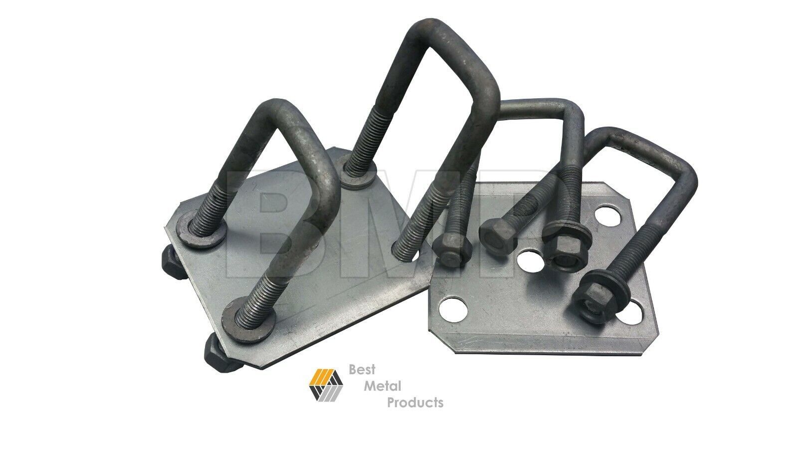 (2) Boat Trailer Leaf Soring Axle Square N14 U-Bolts Kits 1000308 - $29.65