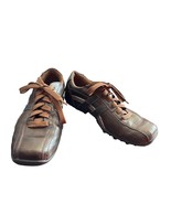 Skechers Mens Brown Leather Sneakers Shoes 10 SKU CS8058/R856637 - $28.04