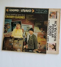 Bing Crosby Rosemary Clooney LP RCA LPM-1854 Fancy Meeting You Here MONO 1958 - £7.44 GBP