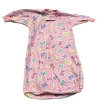 Carters VTG Y2K Emu Namae Pink Butterfly Sleep Sack Swaddle Bag Baby Inf... - $24.75