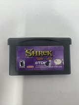 Shrek: Hassle at the Castle (Nintendo Game Boy Advance, 2002) Tested - $4.74