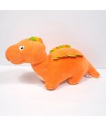 Dinosaur Baby Orange Stegosaurus Pastel Back Plush Stuffed Animal Toy Do... - $308.90 MXN