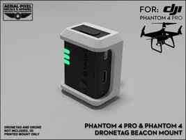 DJI Phantom 4 Series DroneTag Beacon Mount for Remote ID (Module Not Inc... - £11.81 GBP