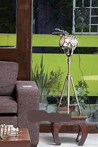 NAUTICALMART FULL CHROME FINISH TRIPOD TABLE LAMP - £91.11 GBP