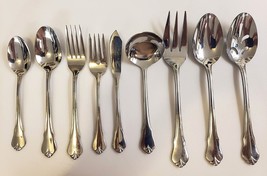 Libbey DIANA (Single) STAINLESS FLATWARE Replacement SPOONS Forks SERVIN... - $7.99+