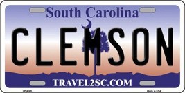Clemson South Carolina Novelty Metal License Plate LP-6305 - £15.94 GBP