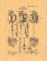 Tattooing Device Patent Print - $7.95+