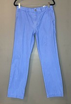 Men&#39;s Vineyard Vine Pants By Shep and Ian Light Blue Size 32x32 100% Cotton - $18.68