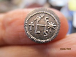 Adelchis denar or Token related to Beneventum, silver, very tiny - $54.45