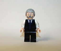 Minifigure Custom Toy Alfred Pennyworth The Batman Movie 2022 - £5.29 GBP