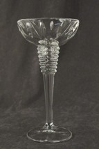 Designer Crystal WATERFORD Marquis GEMINI Single Light Taper Candlestick 7-7/8&quot; - £19.65 GBP