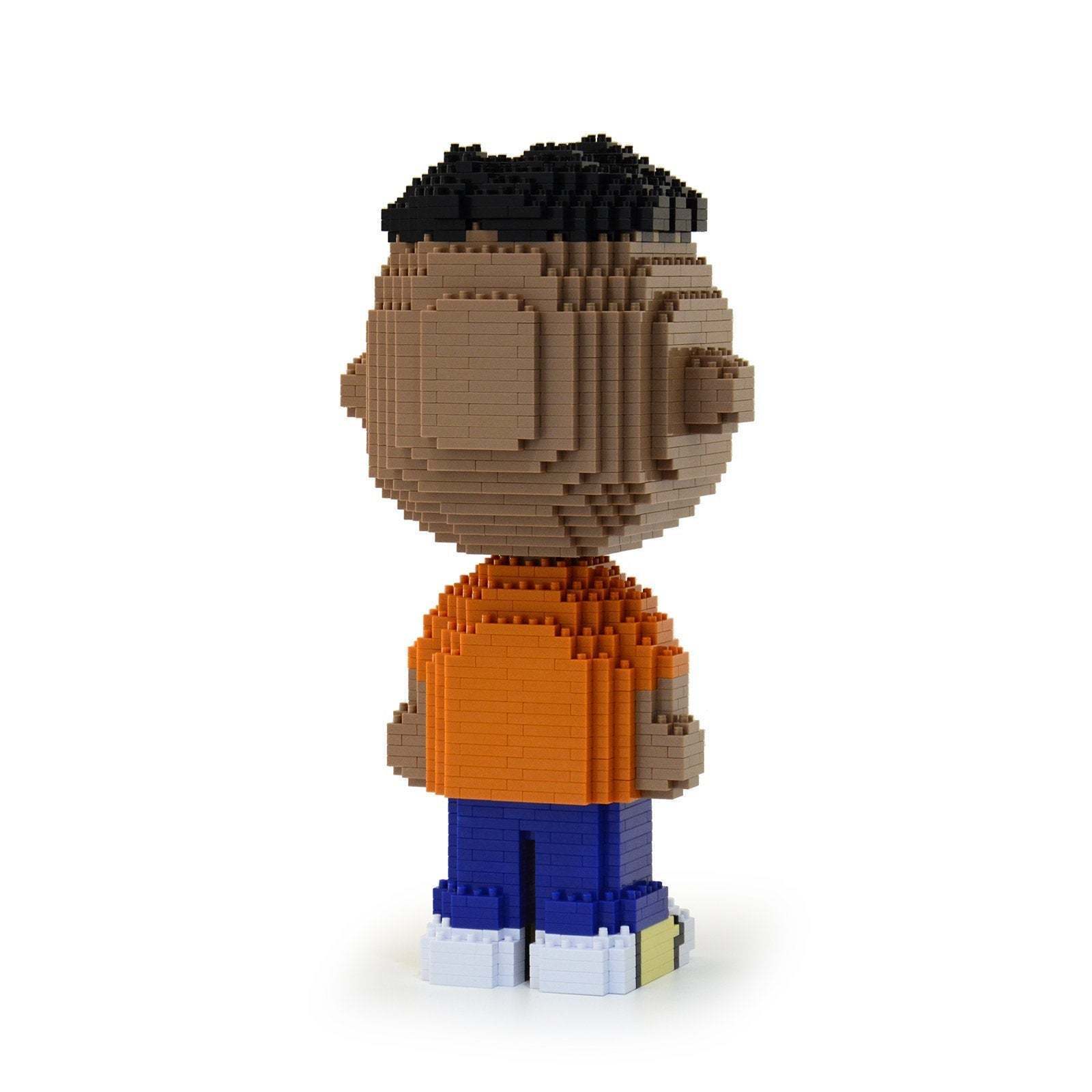 Franklin (Peanuts) Brick Sculpture (JEKCA Lego Brick) DIY Kit Item image 2