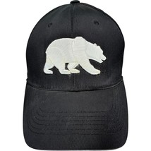 Top of the World Cal Bear Black Cap with White Embroidered Logo One Fit ... - $25.65