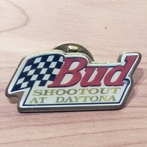 Bud Shoot Out at Daytona Budweiser Logo 1.25&quot; Pin NASCAR Sprint Cup Shootout - £8.75 GBP