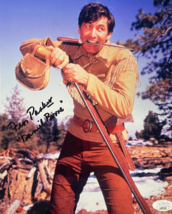 Fess Parker signed Vintage Color 8x10 Photo Daniel Boone- JSA #LL60260 - £87.11 GBP