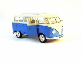 Autobus Volkswagen T1 Del 1963 Blu Metallizzato, Modello Da Collezione Di... - £29.10 GBP