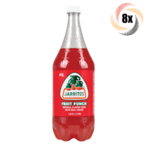 8x Bottles Jarritos Fruit Punch Natural Flavor Soda With Real Sugar | 1.5L - £54.13 GBP