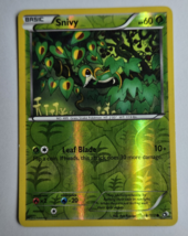 Holographic Snivy Pokémon Card - Grass Type Basic Pokémon - £4.69 GBP